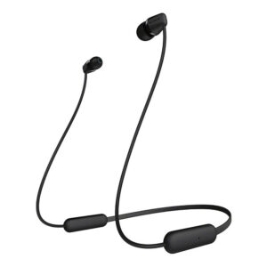 Sony WI-C200 Wireless in-Ear Headphones with Mic - 15hrs Battery Life - Black