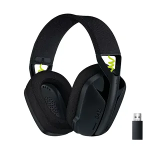 Logitech G435 Wireless Gaming Headset - Black and Neon Yellow